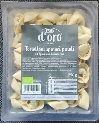 Tortelloni Spinat-Pinienkerne