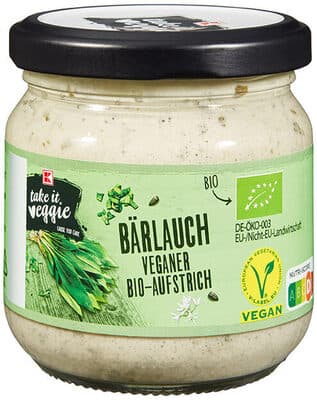 K-take it veggie Brotaufstrich Bärlauch (vegan)