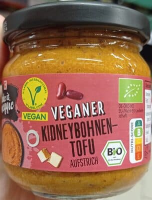 K-take it veggie Veganer Kidneybohnen Tofu