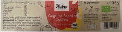 Gegrillte Paprika Cashew