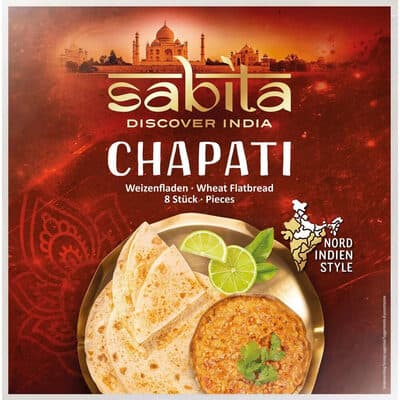 Chapati Weizenfladen