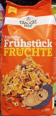 Knusper Frühstück Früchte