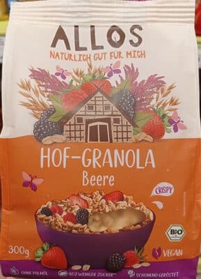 Hof granola Beere