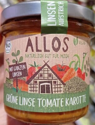 Linsen Aufstrich Tomate Karotte