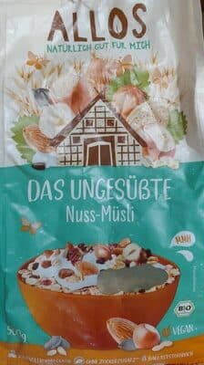 Das ungesüßte Nuss-Müsli