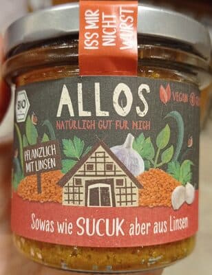 Sowas wie Sucuk aber mit Linsen