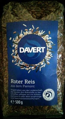 Roter Reis aus dem Piemont