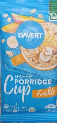 Porridge cup Früchte