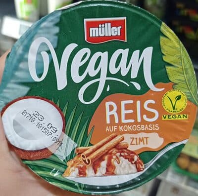Vegan Reis auf Kokobasis Zimt