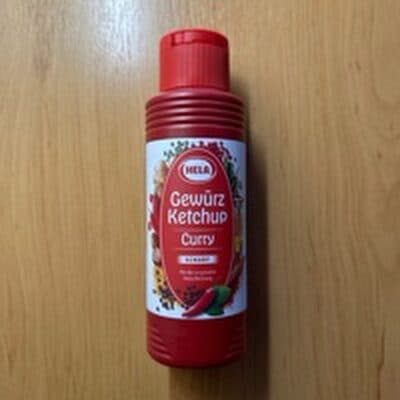 Gewürz Ketchup Curry Scharf
