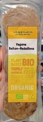 Veganbratstück Seitan medaillons