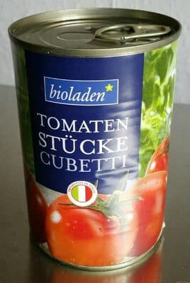 Bio Tomaten Stücke Cubetti in Tomatensaft