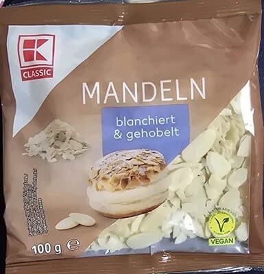 Mandeln blanchiert &gehobelt
