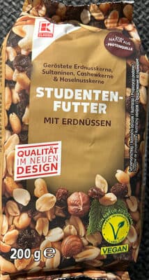 Studentenfutter mit Erdnüssen