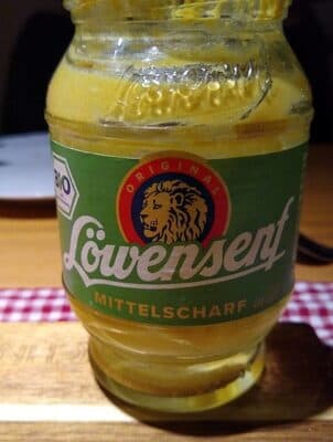 Löwensenf mittelscharf Bio