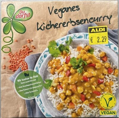 Kichererbsencurry mit Langkornreis