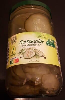 Gurkensalat nach dänischer Art