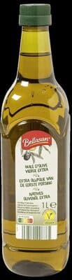 BELLASAN Natives Olivenöl extra für kalte Zubereitungen wie Salate und Vinaigretten geeignet, in PET-Flasche 1l