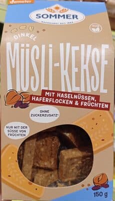 Dinkel Müsli Kekse