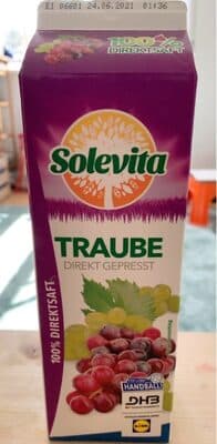 Traubensaft rot getränk
