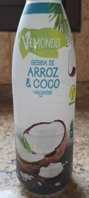 Leche arroz y coco