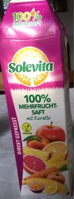 100% MEHRFRUCHTSAFT mit KAROTTE