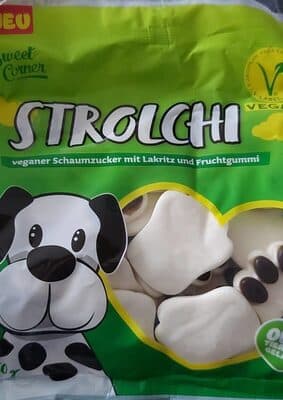 Strolchi Schaumzucker mit Lakritz