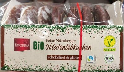 Bio Nürnberger Oblatenlebkuchen