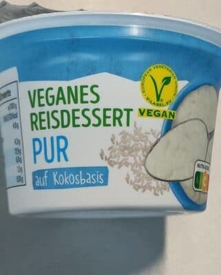 Veganes Reisdessert