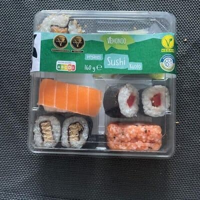 Sushi véganes kyoto