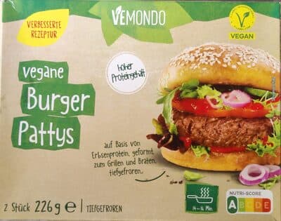 vegane Burger Pattys
