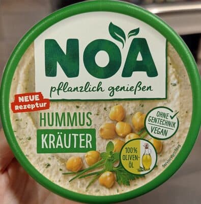Noa Brotaufstrich Hummus Kräuter