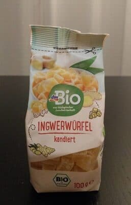 Ingwerwürfel kandiert