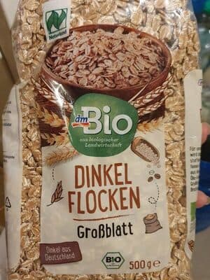 Dinkel Flocken Großblatt