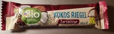 Kokos Riegel Zartbitter