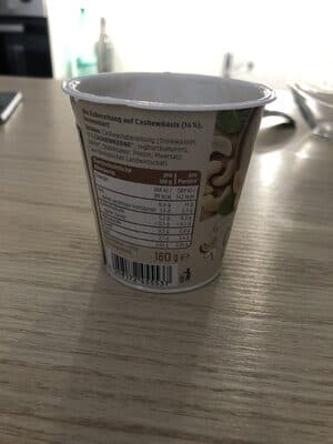 Cashew Natur vegane Joghurtkultuur
