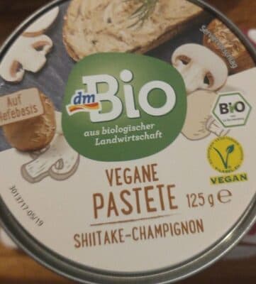 Vegane Pastete Shiitake-Champignon