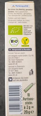 Matcha sticks