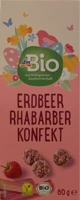 Erdbeer Rhabarber Konfekt