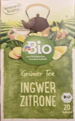 Grüner Tee Ingwer Zitrone Bio