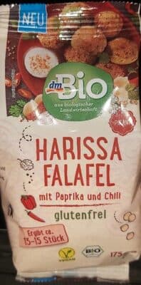 Harissa Falafel m. Paprika u. Chili