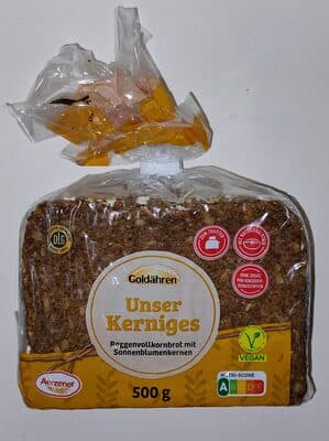 Unser Kerniges - Roggenvolkornbrot