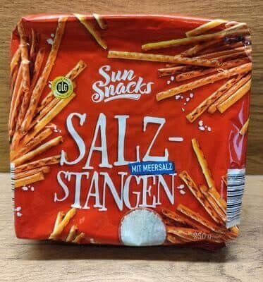 Salzstangen mit Meersalz