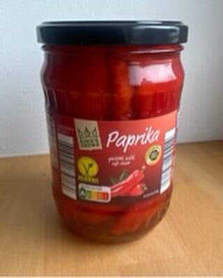 Paprika geröstet, mild, süß-sauer