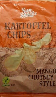 Kartoffelchips - Mango Chutney Style