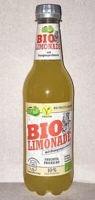 Bio-Limonade - Orangengeschmack
