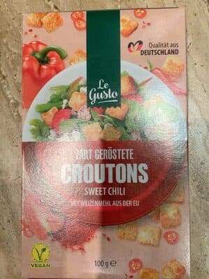 Zart Geröstete CROUTONS sweet chili