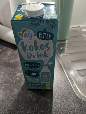 Kokosnuss Drink mit Reis 1l