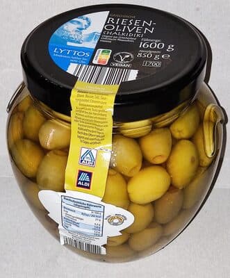 Griechische Riesenoliven, entsteint