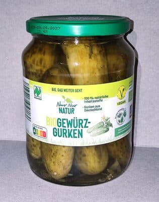 Bio-Gewürzgurken